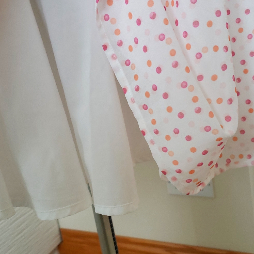 Rachel Parcell Polka Dot Faux Wrap Tie Dress  Size XXL NWT - Picture 8 of 9